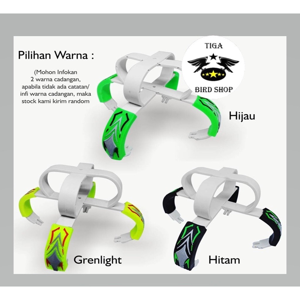 MAHKOTA MURAI MAHKOTA SANGKAR MURAI CAKRAM MURAI VARIASI KARET SANGKAR BURUNG MURAI