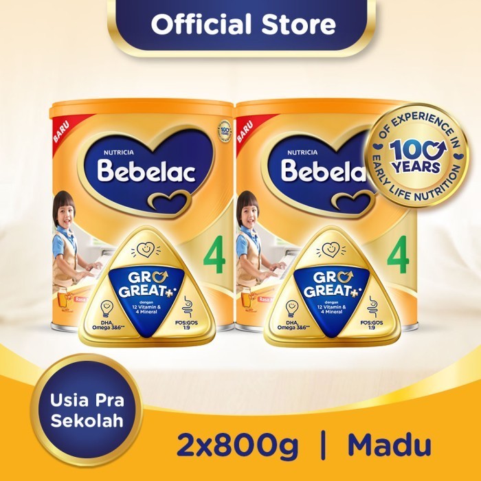 

TERJUAL Paket 2 - Bebelac 4 Madu Susu Bubuk 800 GR