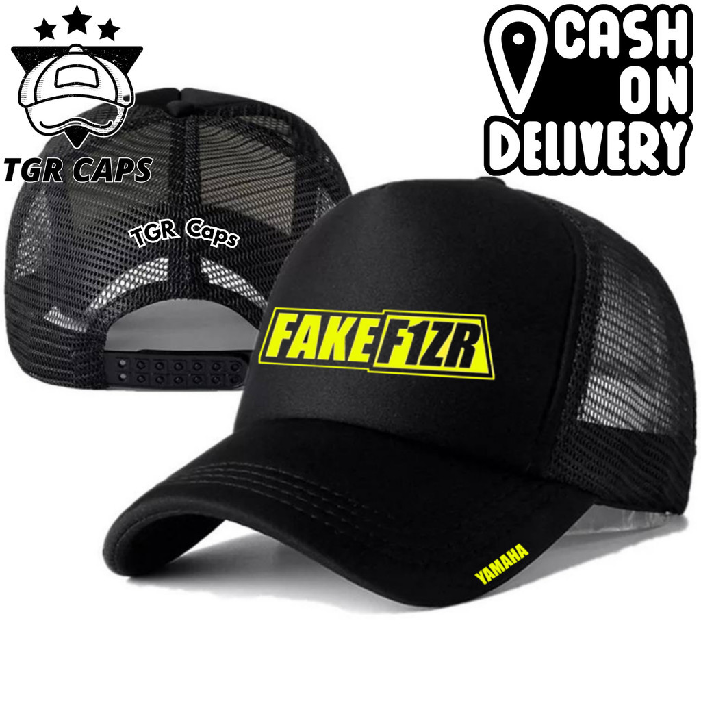 TGR Caps Topi Trucker YAMAHA F1ZR - Topi Distro YAMAHA FIZR Logo - Topi YAMAHA F1ZR Premium - Topi P