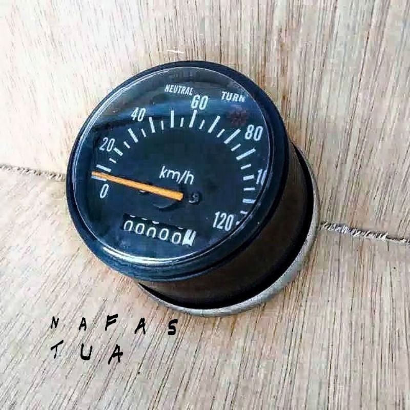 siap cod spedometer kilometer assy standart honda cb 100 cb 125 import aksesoris sepeda motor