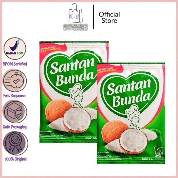 

[K-ifstore] Santan Bunda Bubuk Renceng Isi 10 Sachet