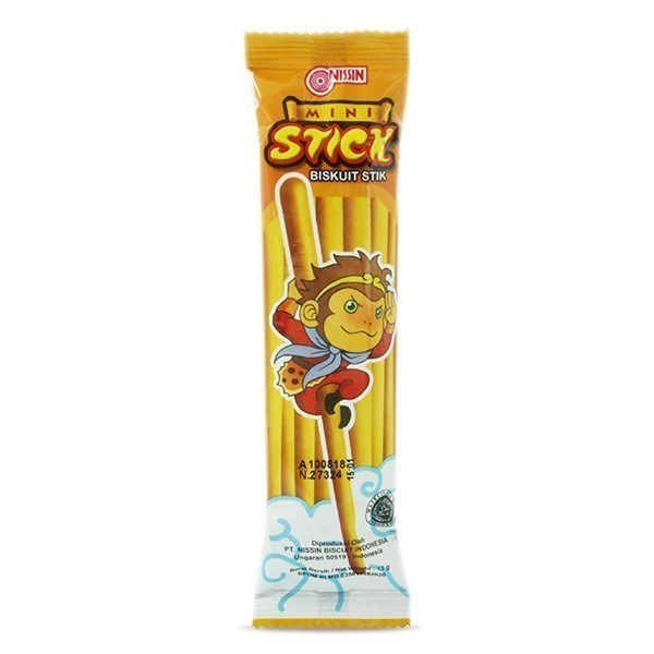 

Nissin Mini Stick Biskuit 13g - Renyah dan Lezat di Setiap Gigitan!