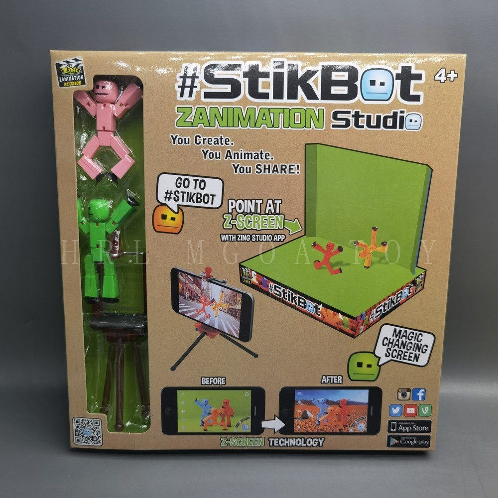 Stikbot Sucker Robot Stickman Animal Photography Puppet Multi-style Can Choose Boy Gift Toy