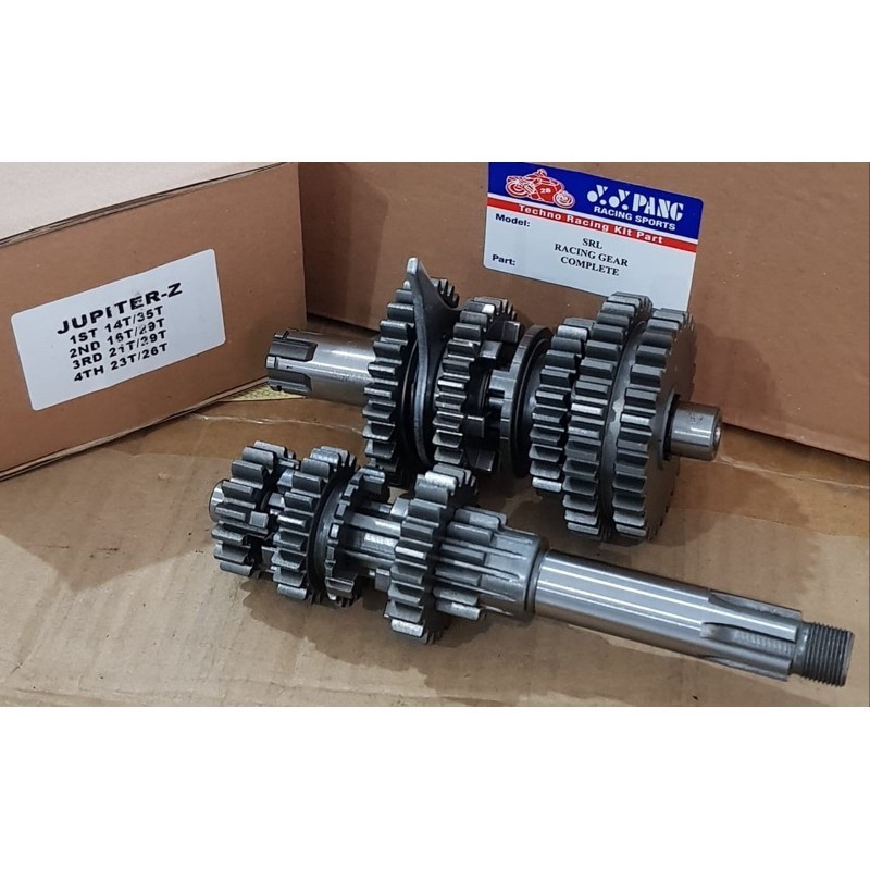 rasio jupiter z komplit set ukuran 14/35 gir rasio ratio not moto1 kawahara