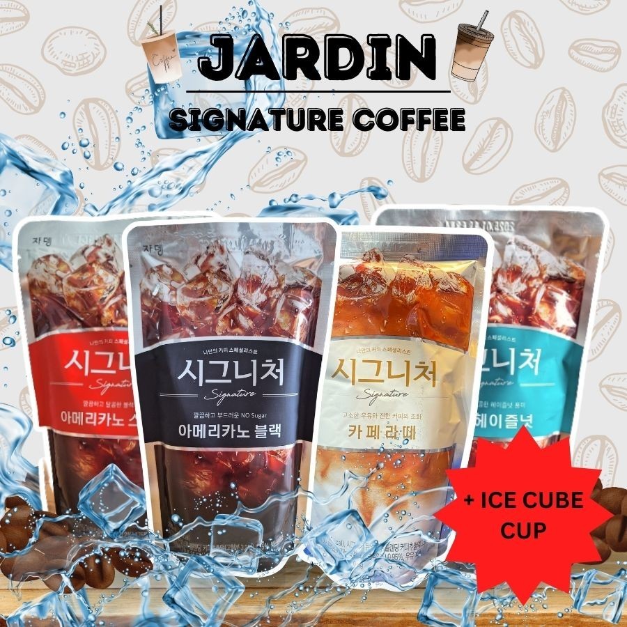 

Jardin Signature Coffee 1 Pouch plus Ice Cube