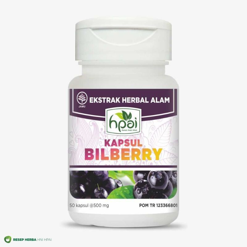 

Bilberry HNI - untuk kesehatan mata