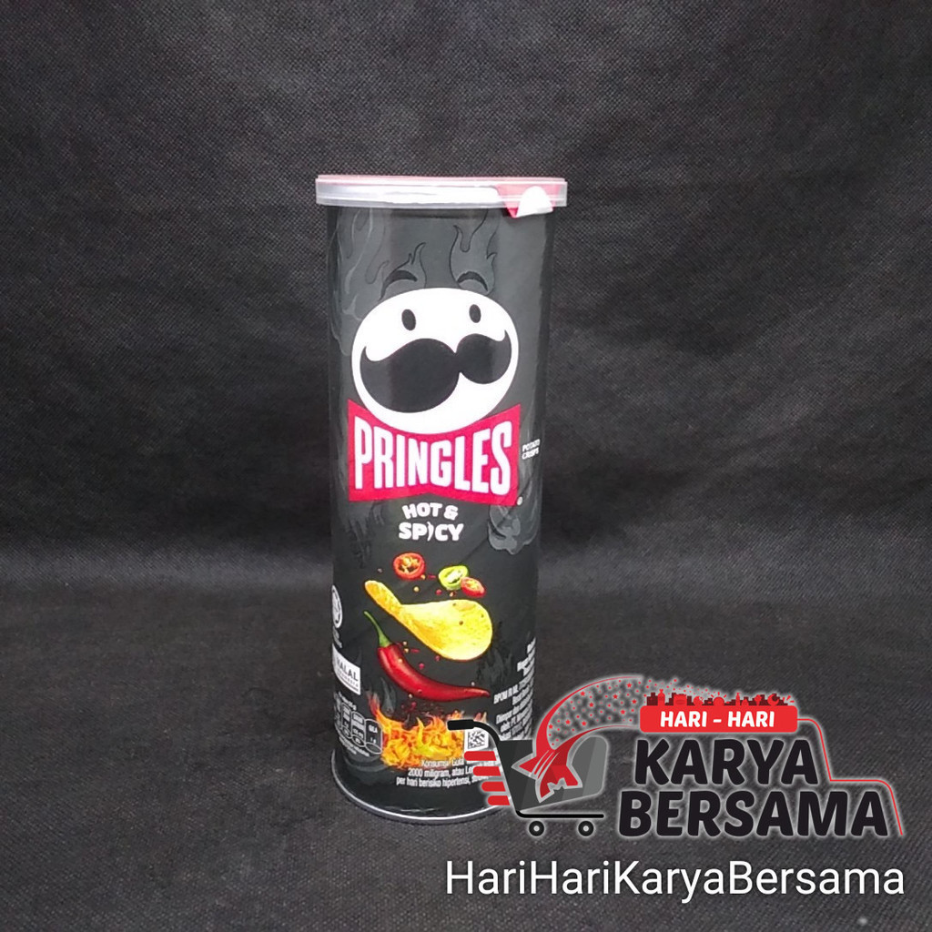 

PRINGLES POTATO CRIPS HOT & SPICY 102GR