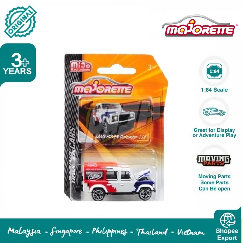 Majorette Racing Cars - Land Rover Defender 110