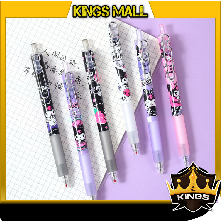 

KINGs - S6368 Pena Gel Mekanik Lucu / Bolpoin Mekanik Motif Kartun / Set Bolpoin Gel