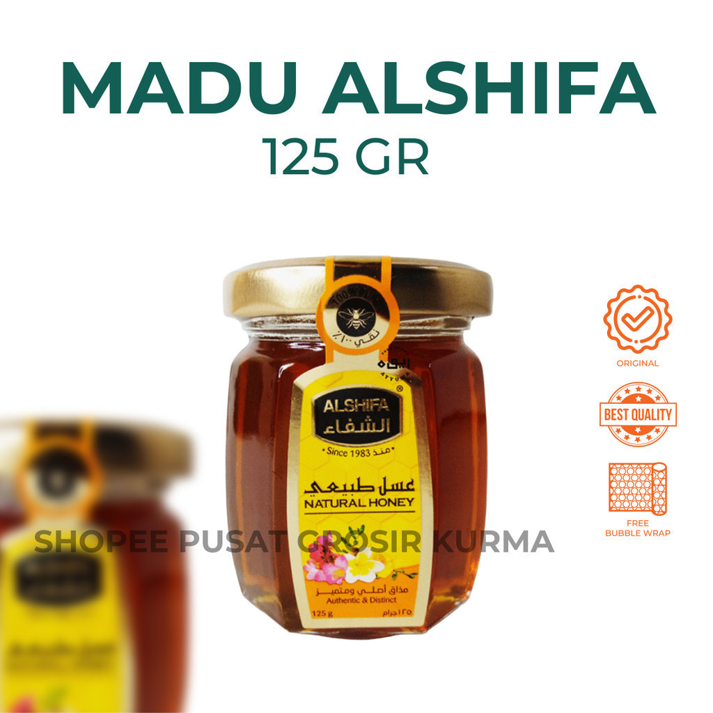 

Madu Alshifa 125GR / Madu Al Shifa Honey / Al Shifa Natural Honey Original 125gr / Original Honey