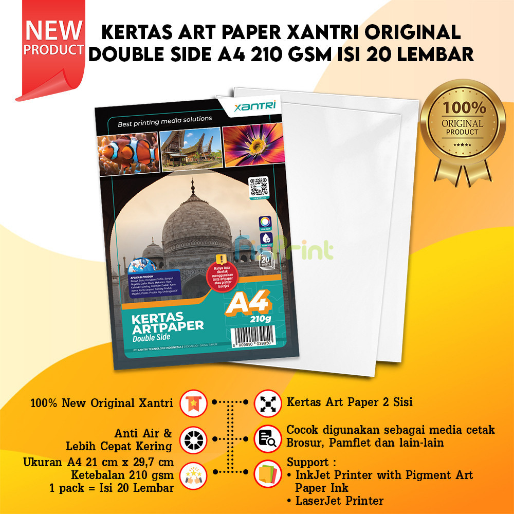 

Kertas Photo Paper A5 A4 Kertas Art Paper 120gsm 150gsm 210gsm Double Side Photo Paper 20 Sheets 50 Sheets Kertas Art Karton Cartoon Carton