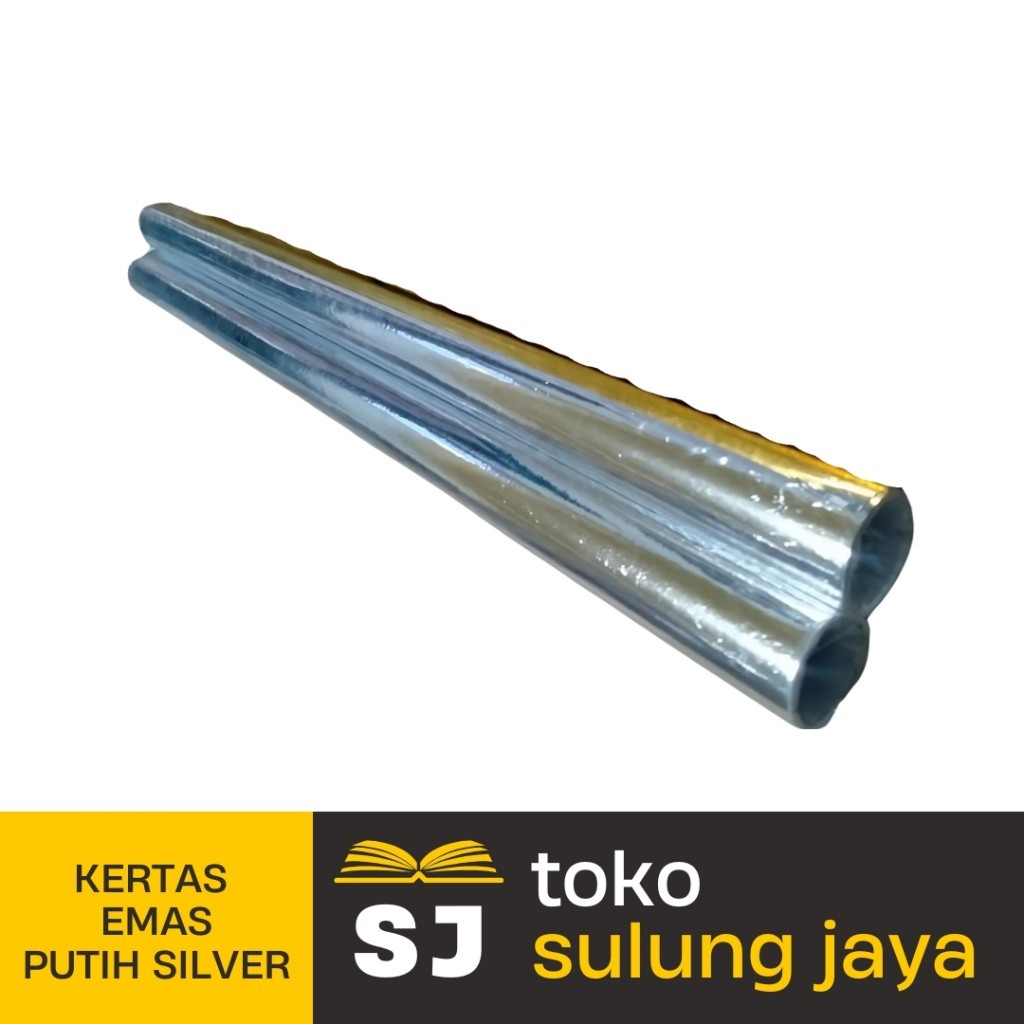 

KERTAS EMAS PUTIH SILVER / KERTAS SAMPUL EMAS PUTIH SILVER GLOSSY