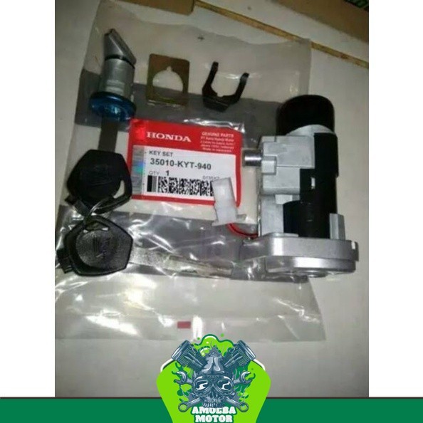 Kunci kontak scoopy karbu-vario techno 110 karbu kunci kontak plus kunci jok Kualitas Original