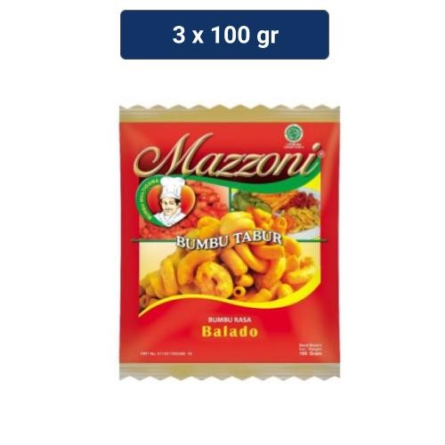 

Mazzoni Bumbu Tabur Balado 3 x 100 gr