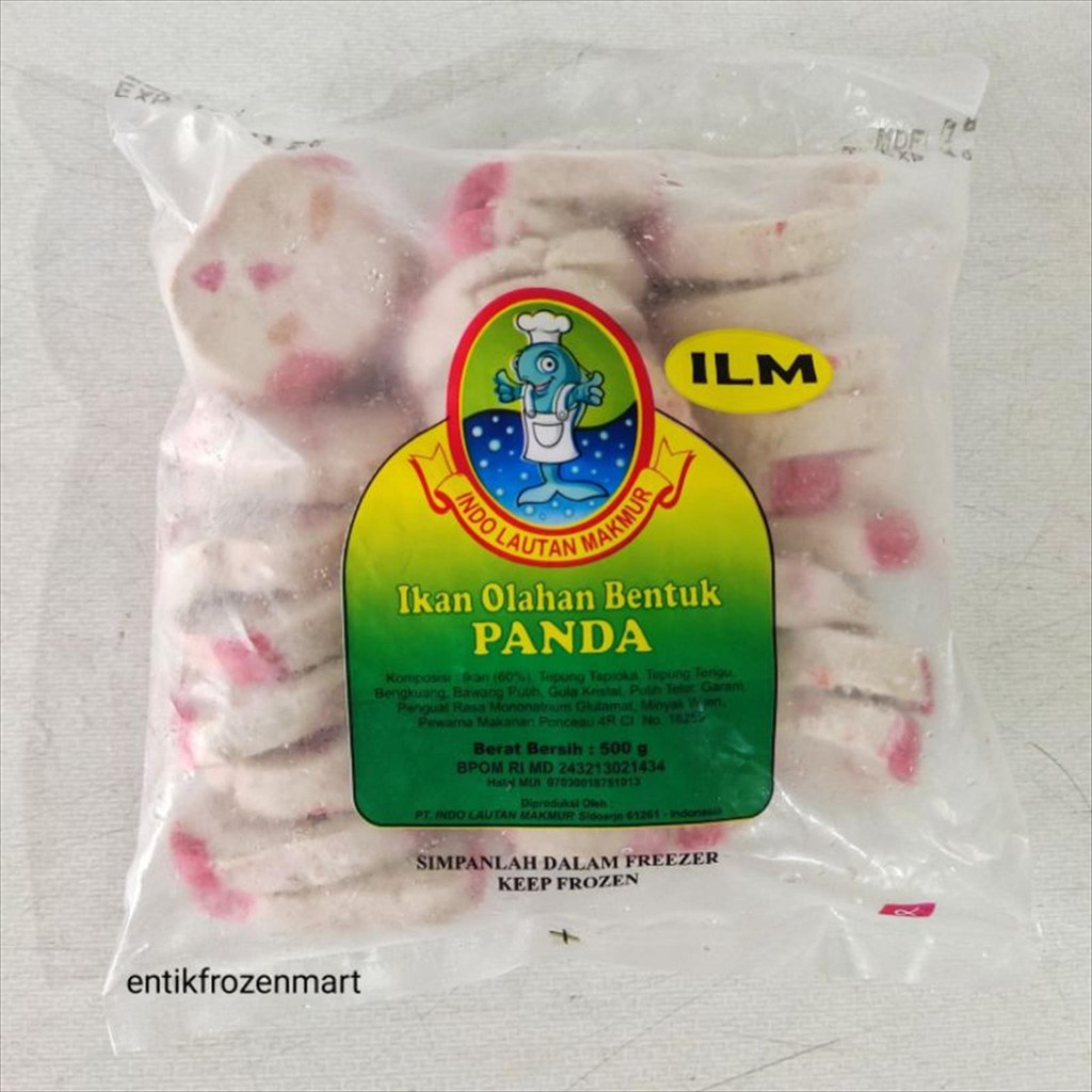 

OLAHAN IKAN BENTUK PANDA 500GR - PANDA ILM