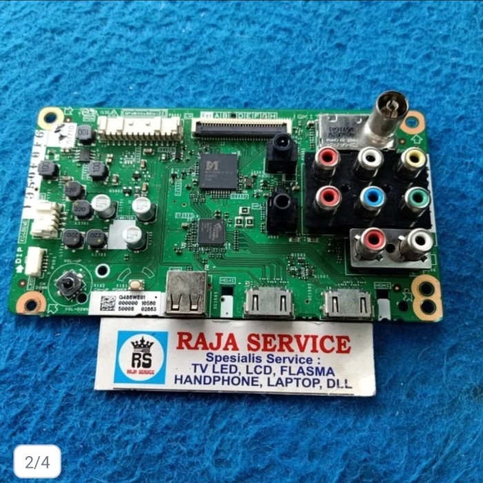 mb tv led sharp LC 32LE265I LC32LE265I mainboard mesin modul board - second -AD87