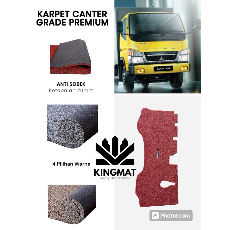 karpet mie premium Canter 110ps canter 125ps canter uero 2 canter uero 4 gratis topi karpet truk can