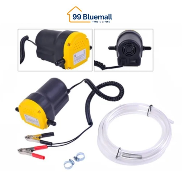 Pompa Transfer Oli Elektrik Fluid Oil Extractor Pump 12V Original