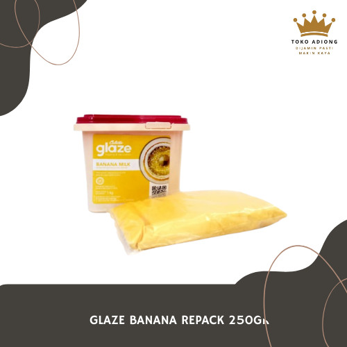 

COLATTA GLAZE BANANA REPACK 250GR / glaze pisang / topping pisang