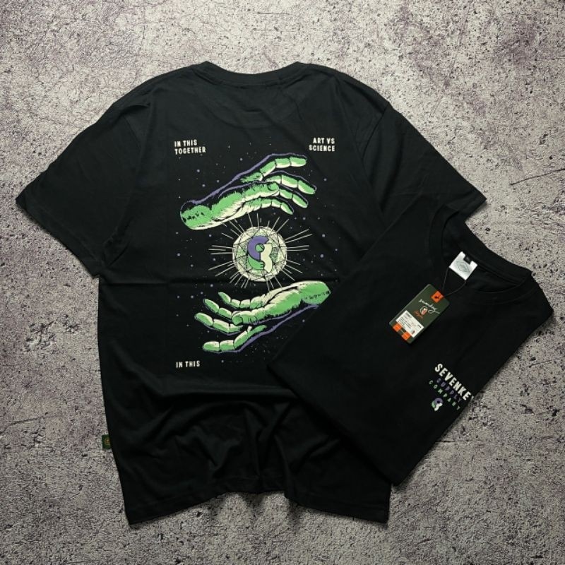 【Trendy】T-SHIRT /KAOS / KAOS PRIA / KAOS DISTRO / BAJU KAOS / SEVENKEY / NEXTIME / HOOLIGANS / Rough