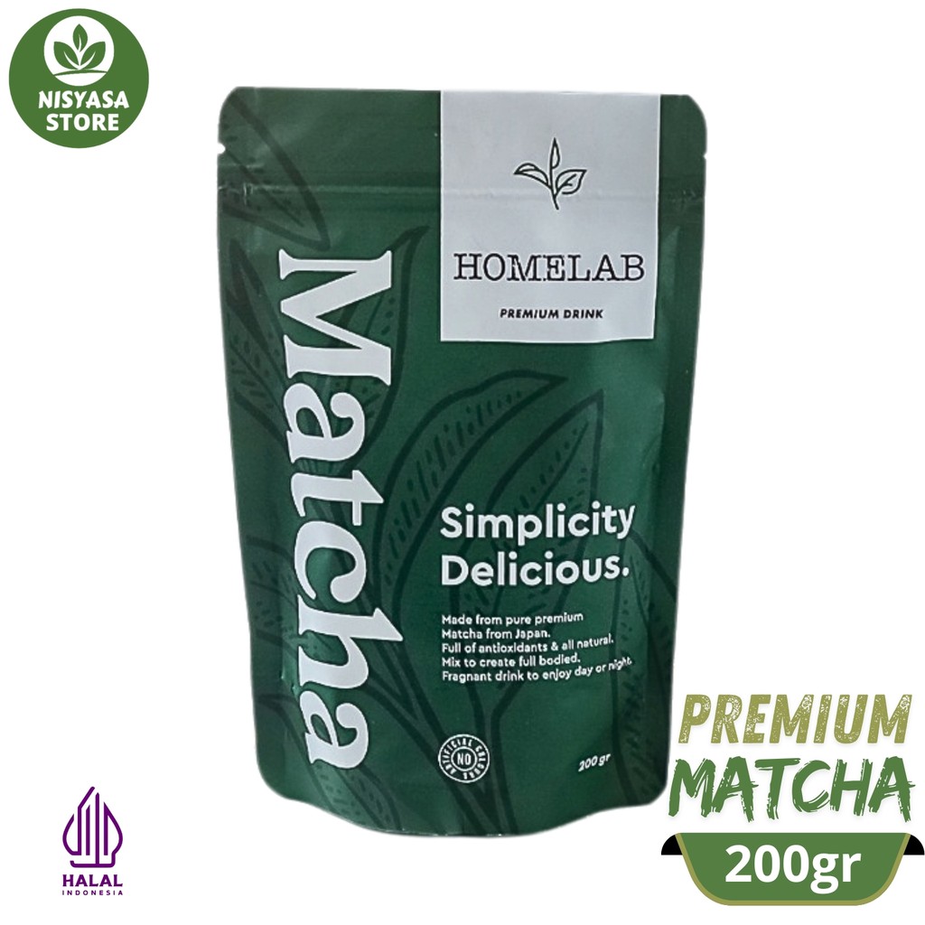

Homelab Bubuk Minuman Matcha Premium Greentea Matcha Powder 200 Gr