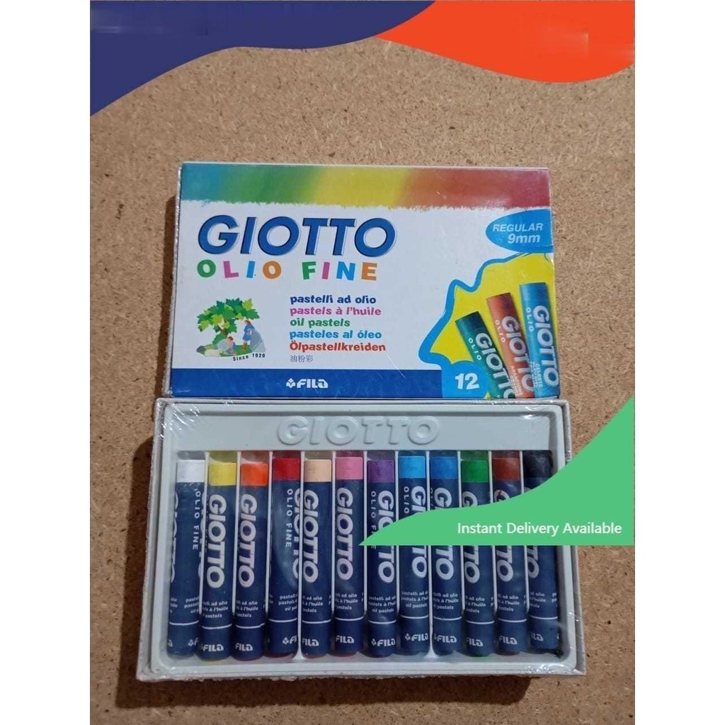 

Crayon Oil Pastel Non Toxic Anak Giotto ( Clearance Sale)