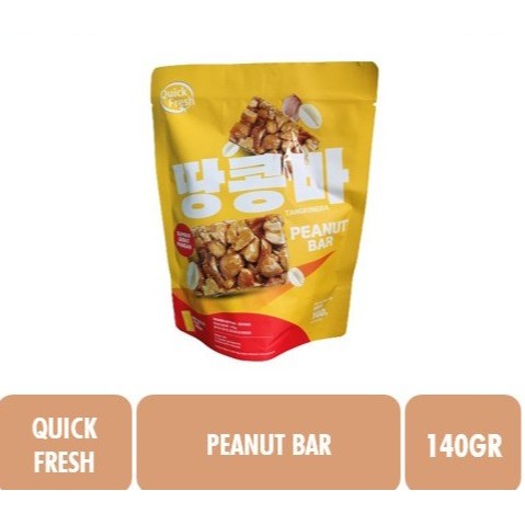 

Quick Fresh Peanut Bar 140GR / Permen Enting-Enting