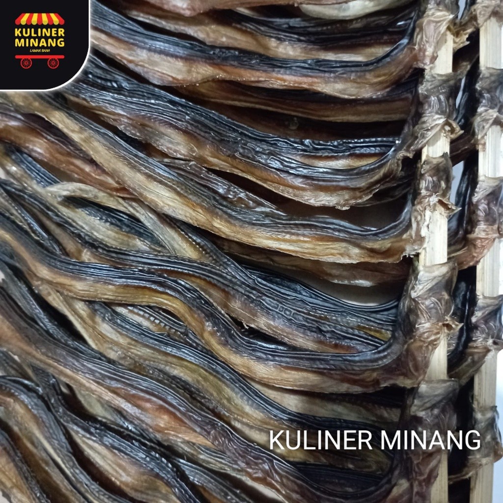 

Kuliner Minang Belut Kering Super Extra Besar 20 ekor segar Oleh-Oleh Cemilan Makanan Khas Payakumbuh Padang Asli Jajanan Snack Kabau AX00