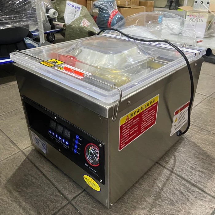 Mesin Vakum Omega Star Type-TB Vacuum Sealer Machine Pack Packaging Makanan