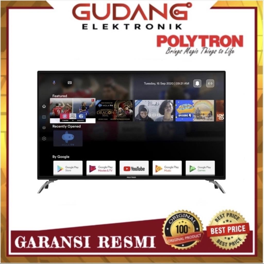 LED TV 50 INCH POLYTRON PLD 50AG9953 ANDROID POLYTRON PLD-50AG9953