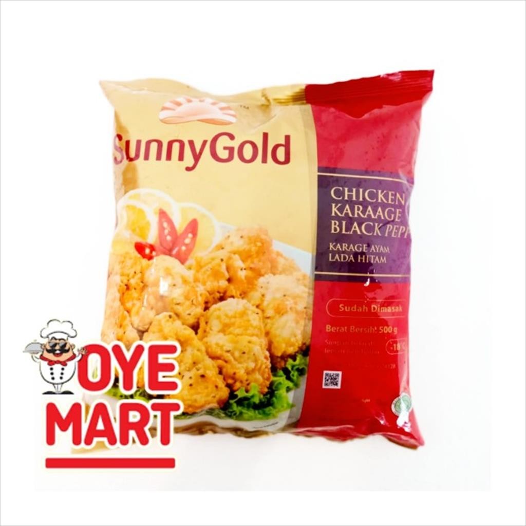 

SUNNY GOLD CHICKEN KARAGE BLACK PEPPER 500GR/KARAGE LADA HITAM