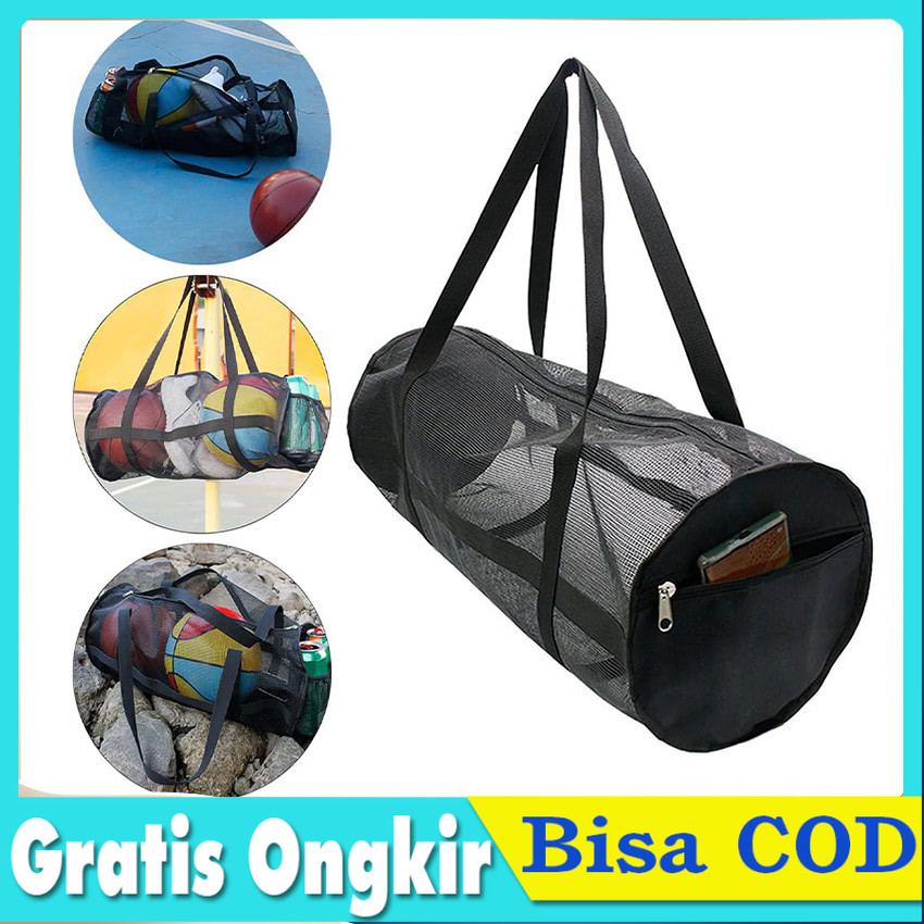 Tas Bola Sepak | Tas Olahraga | Tempat Bola Sepak Sepakbola Volley Voli Volly | Keranjang Bola  / ta