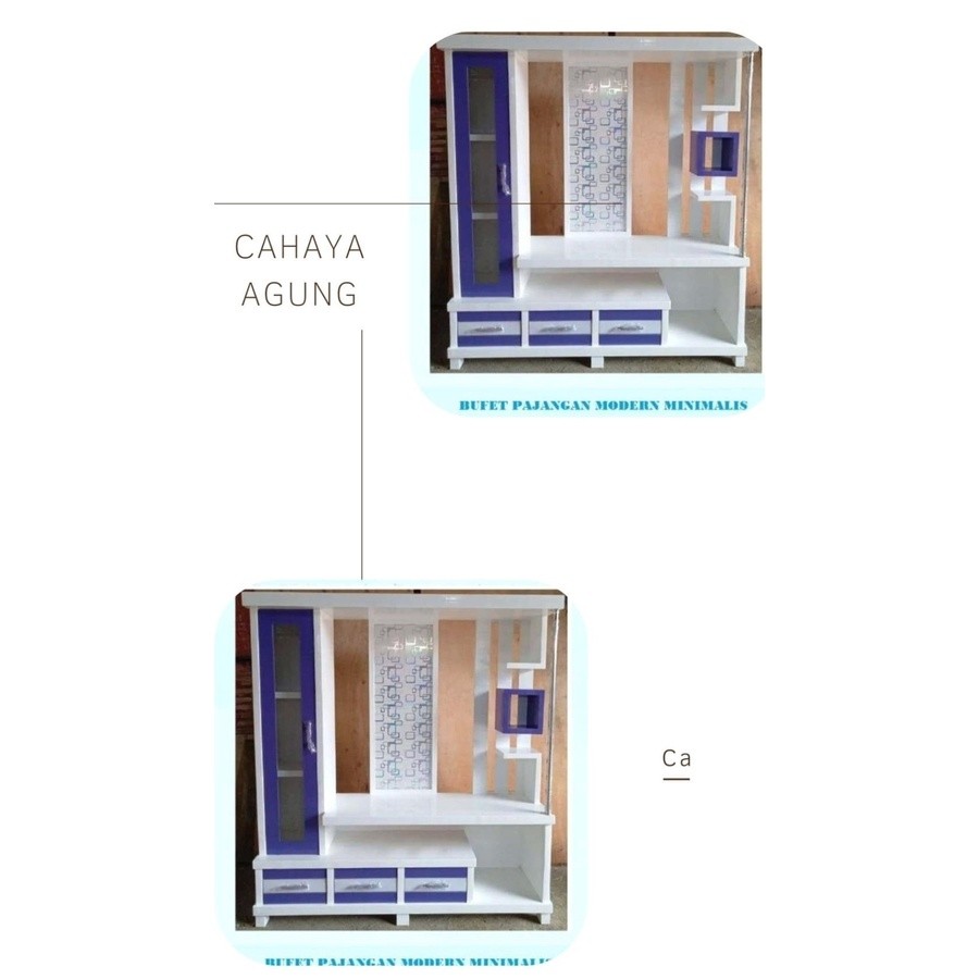 Bufet tv bufet pajangan modern