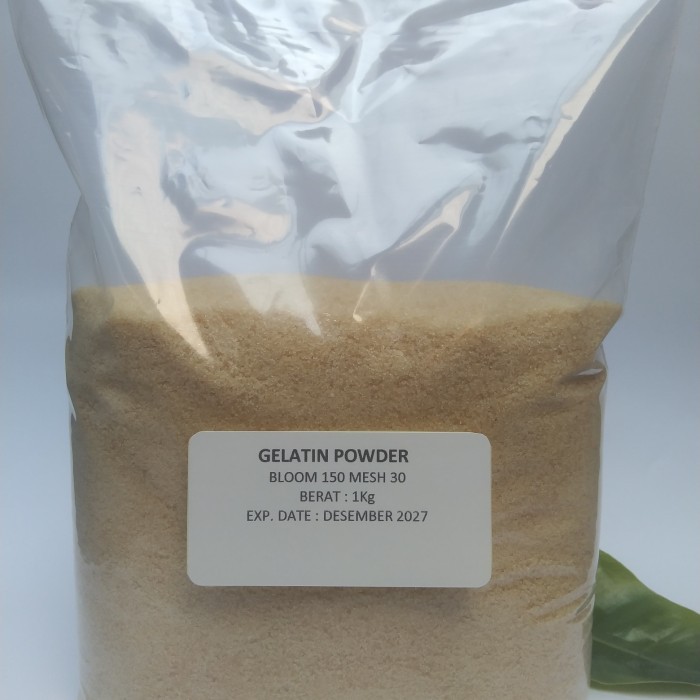 

Gelatin Bubuk Halal MUI 1kg Bisa COD