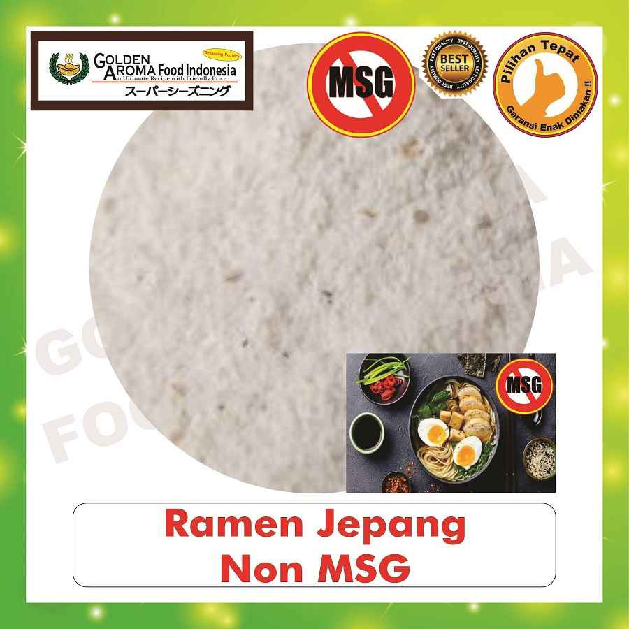 

Bubuk Tabur Rasa MIE Ramen Jepang Non MSG 100Gr Bumbu Masak Japanese Ramen Noodle Seasoning Powder
