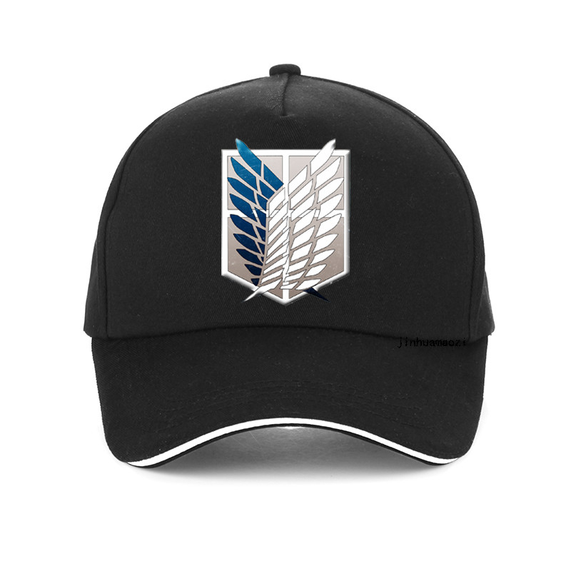 Ariana aot regiment Hat 100% Cotton printing Baseball Cap Women Men Snapback hats Attack On Titan go