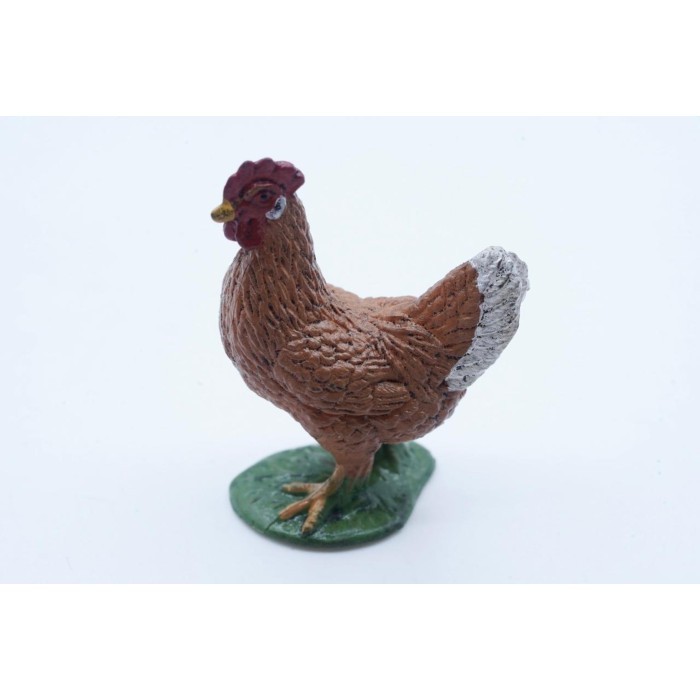 KORI Hen Chicken Ayam Mainan Figure Binatang Miniature Hewan Animal Figurine Pajangan Action Figure 