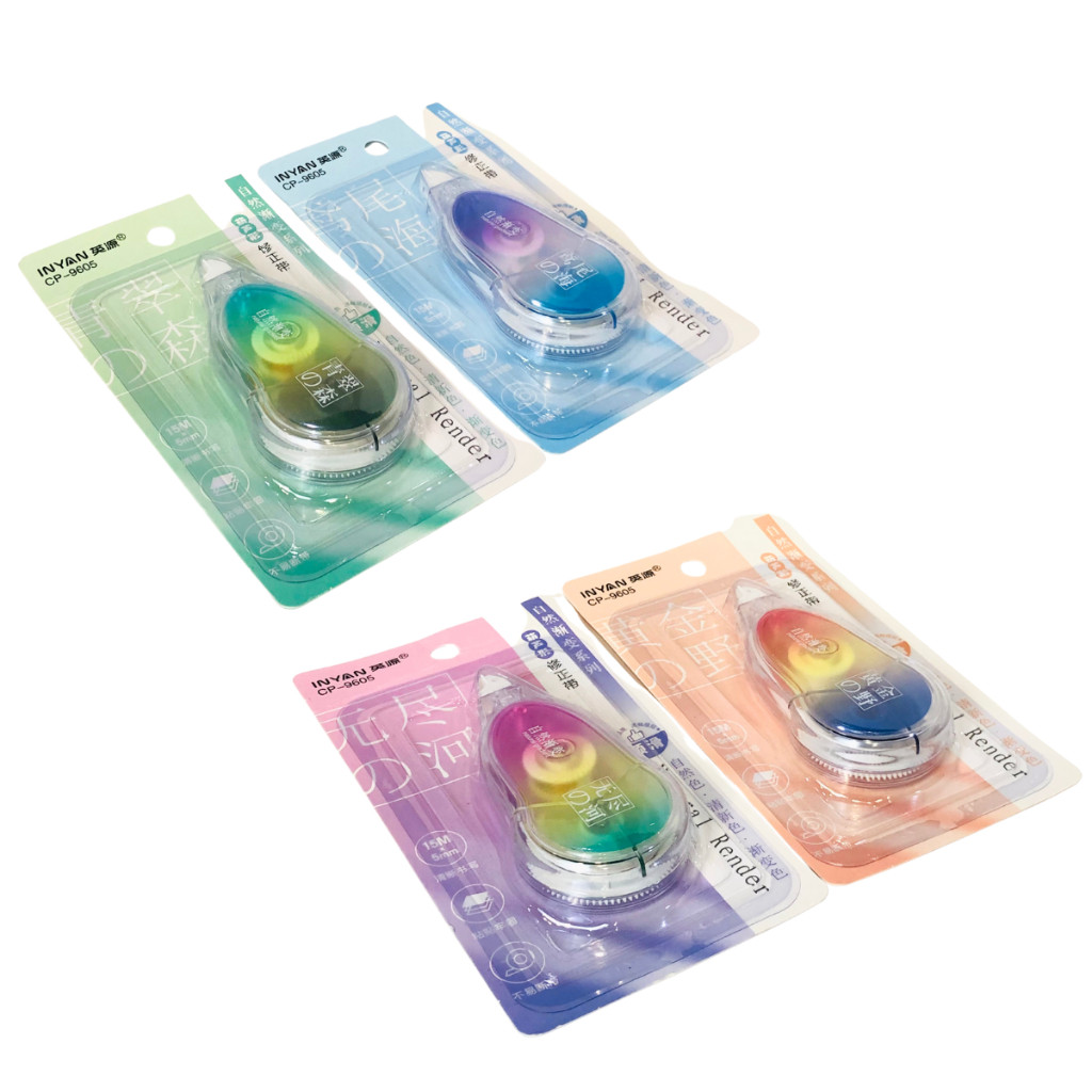 

Correction Tape CP-9605 Rainbow Tipe-x Kertas Tip-ex Pita Impor Set Alat Tulis - SATUAN- SHAGB