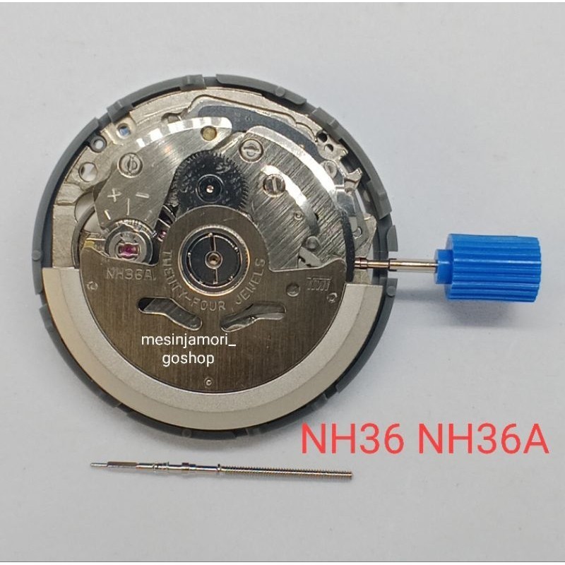 mesin NH36 NH36A Seiko 4R36 NH36 NH36A Time Module tgl hari samping