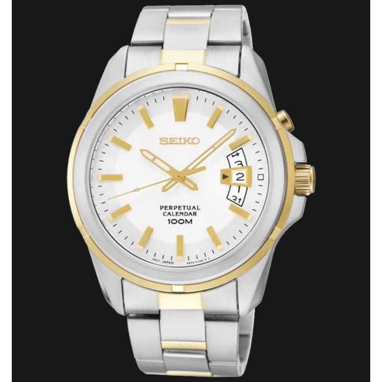 Jam Tangan Pria Seiko Classic SNQ132P1 Perpetual Calender