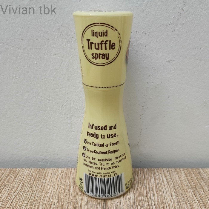 

vv Turci Truffle Spray Infused 40ml - Italian Minyak White Trufle Trufel