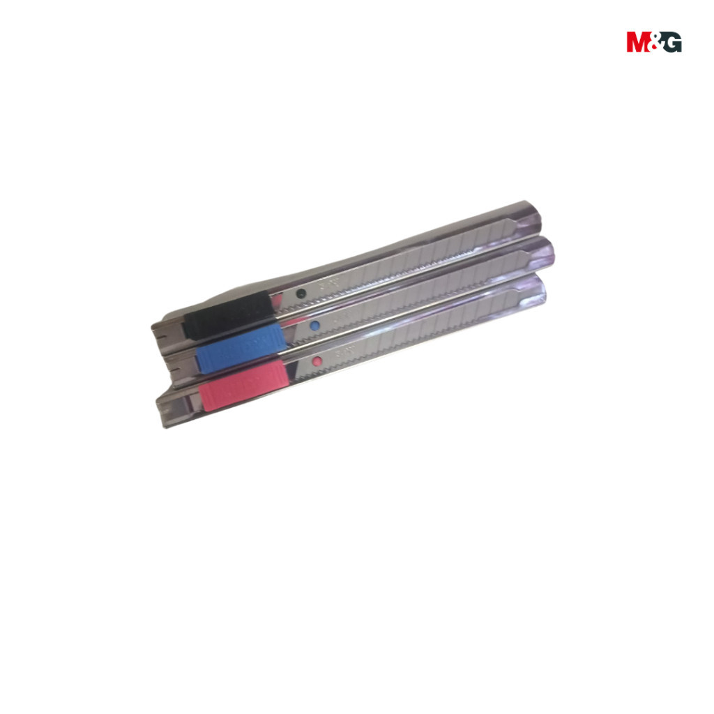 

Cutter M&G Utility Knife Mata Pisau Tajam 9mm #ASS91314 - SHAGB