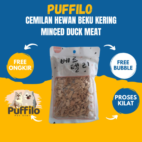 

CEMILAN HEWAN PELIHARAAN BEKU KERING ANJING DAN KUCING MINCED DUCK MEAT