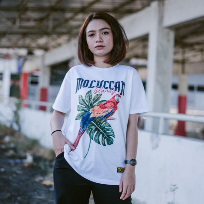 Rumah Kaos Trendi | MOLUCCAN ISLAND BURUNG KAKA TUA - KAOS AMBON-MALUKU .Pakaian Berkualitas kaos  D