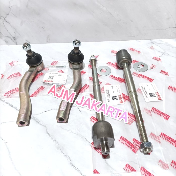 Rack end long tie rod + tie rod daihatsu xenia 1000 1.0cc japan 1set