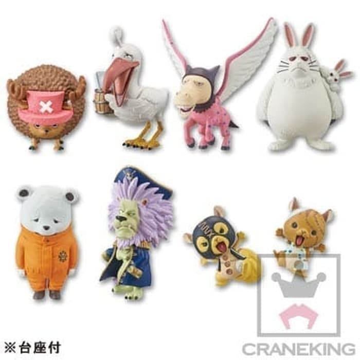 ORIGINAL One Piece WCF ZOO v4 complete Bepo Chopper -NEW & SUPER RARE