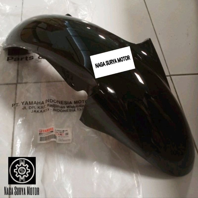 Spakbor slebor depan hitam Yamaha Vixion old 3C1-F1511-00-P3 ORI YGP kts