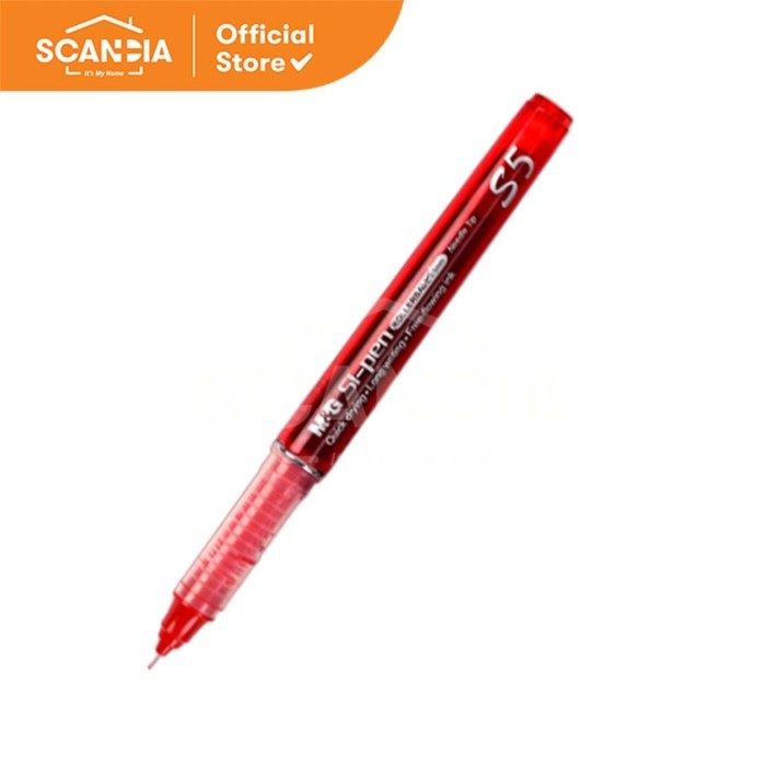 

SCANDIA Pulpen Liquid Roller Pen Black 0.5mm Needle Tip (60026194)