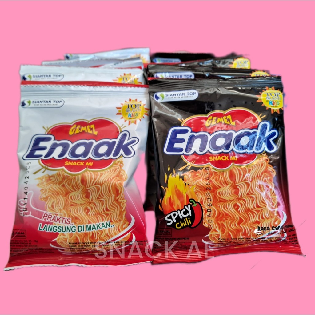 

Mie Gemez Enaak - Netto 10 bks x 18 gr