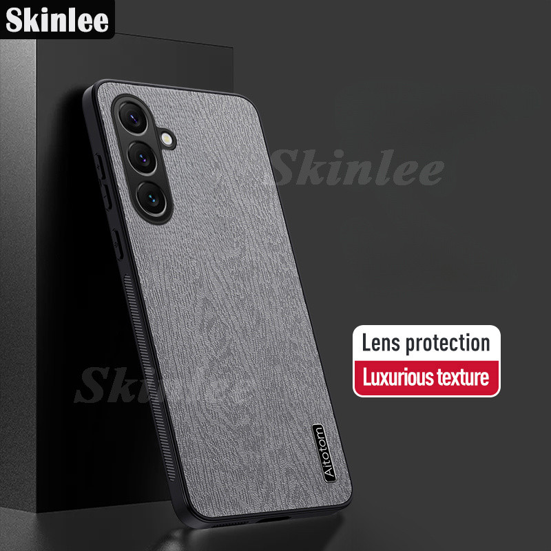 Untuk Samsung Galaxy S24 S24 Ultra S24 Plus Case Tekstur Pohon Daun Desain Penutup untuk Samsung Gal